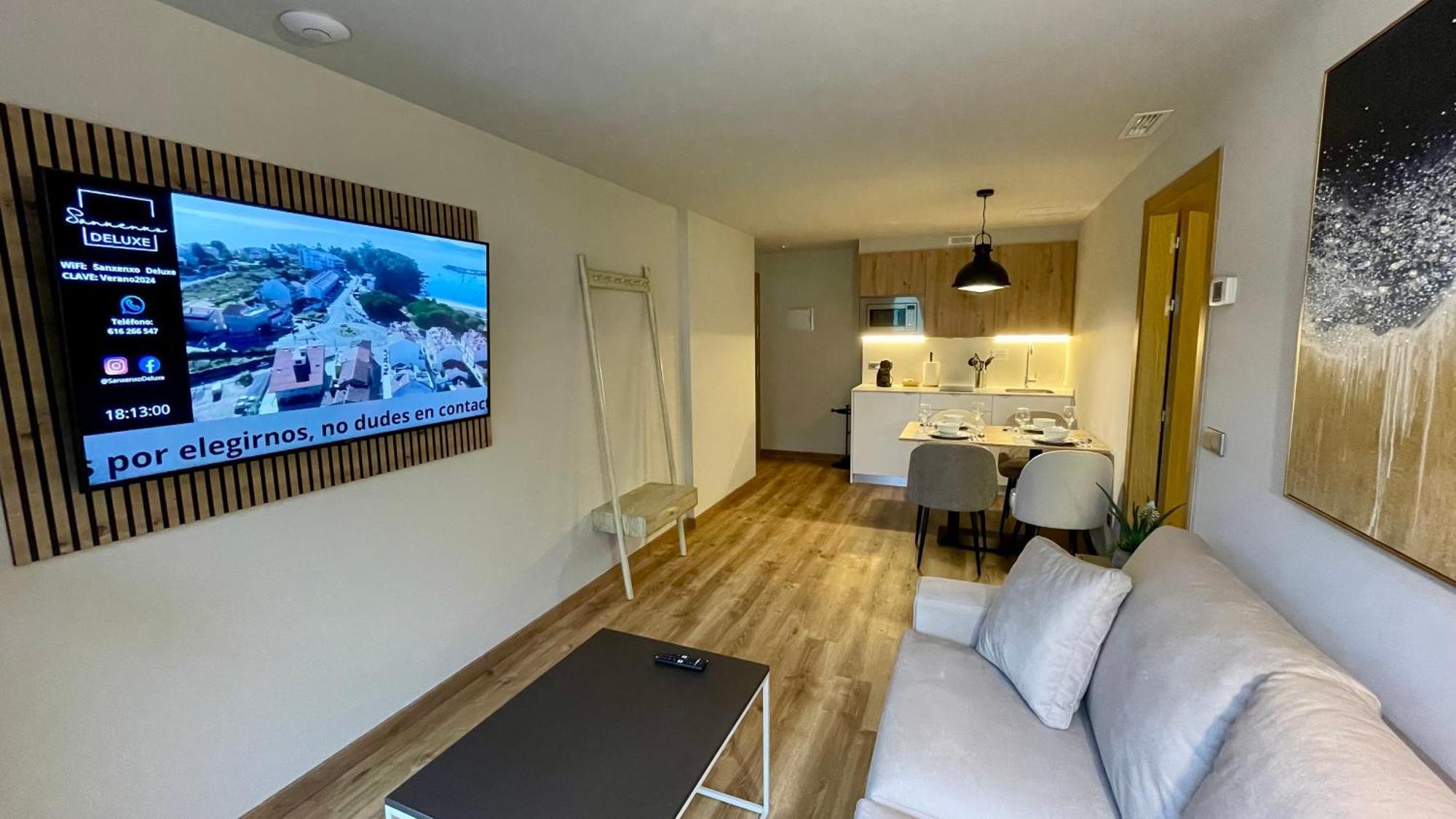 Sanxenxo Deluxe Apartamentos Dış mekan fotoğraf